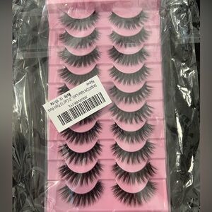 10 pair false lashes